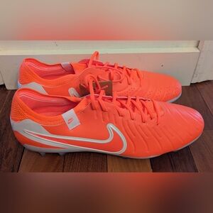 Nike Tiempo Legend 10 Elite Fg Hot Lava-White Sz 12.5 [DV4328-800]